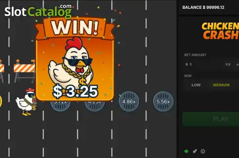 Скрин5. Chicken Crash слот