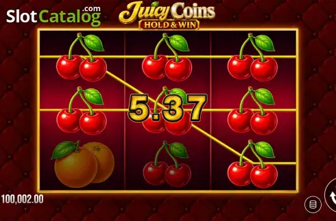 Скрин3. Juicy Coins слот