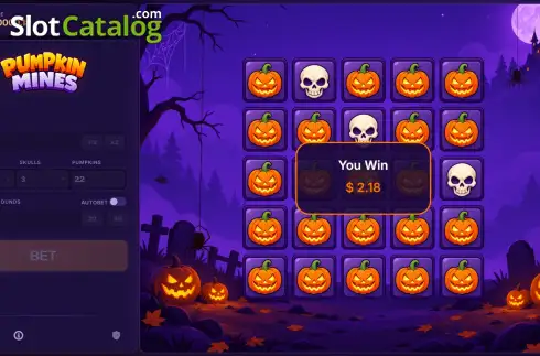 Скрин3. Pumpkin Mines слот