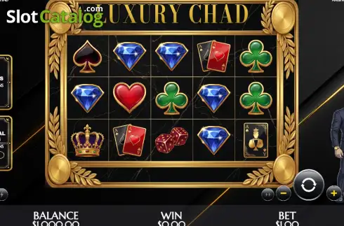 Скрин2. Luxury Chad слот