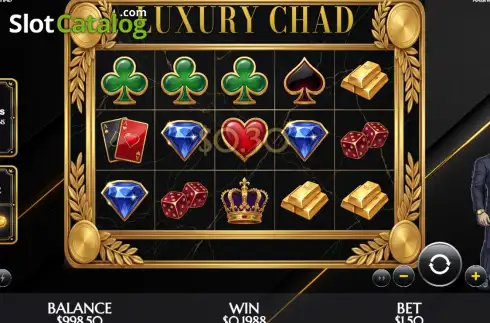 Скрин3. Luxury Chad слот