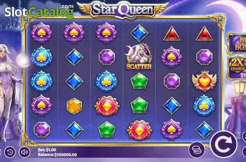 Скрин2. Star Queen слот