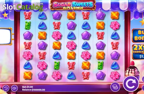 Скрин2. Sugar Sweets: Super Bonus слот