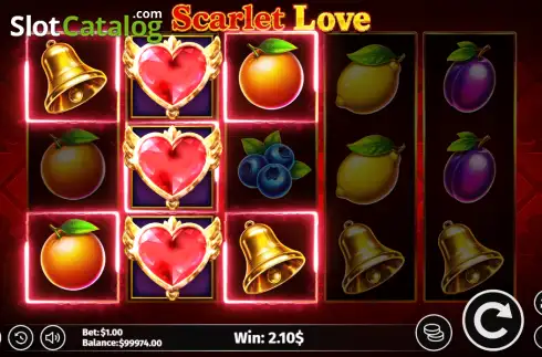Скрин3. Scarlet Love слот
