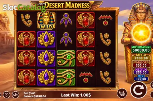 Скрин2. Desert Madness слот