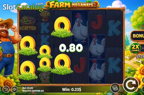 Скрин3. Farm Megaways слот