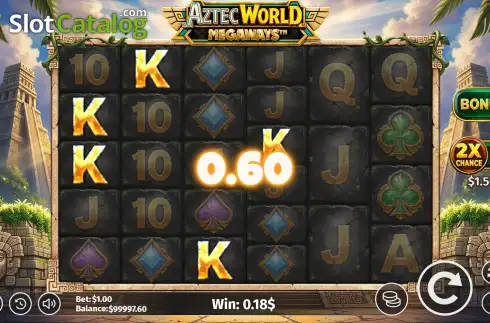 Скрин3. Aztec World Megaways слот