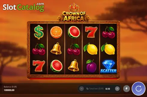 Скрин2. Crown of Africa слот