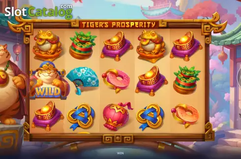 Скрин2. Tiger's Prosperity слот
