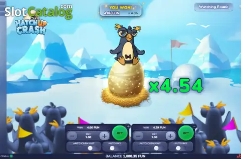 Скрин3. HatchUp Crash слот