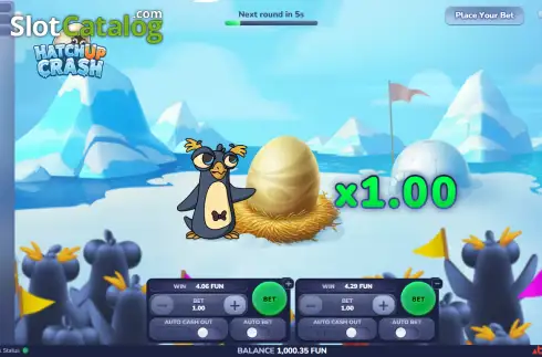 Скрин2. HatchUp Crash слот