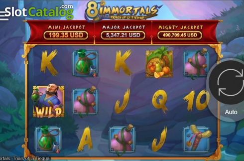 Скрин2. 8 Immortals: Trials of Li Tieguai слот