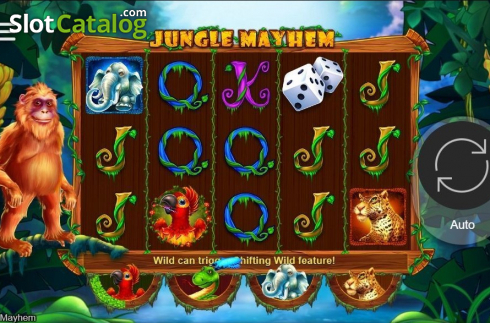 Скрин2. Jungle Mayhem  слот