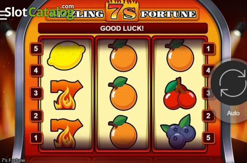 Скрин2. Sizzling 7's Fortune слот