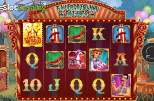Скрин2. Fairground Riches слот