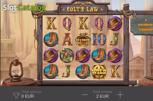Скрин2. Colt’s Law слот