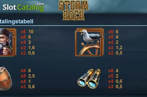 Скрин4. Storm Rock слот
