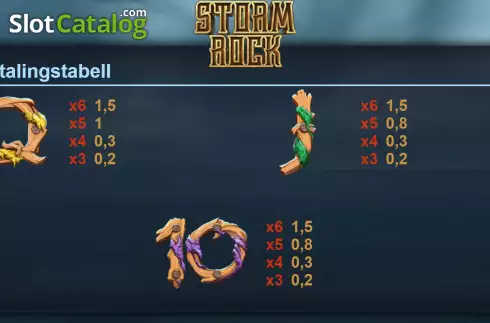 Скрин6. Storm Rock слот