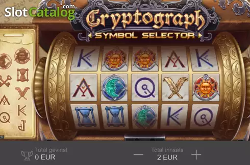 Скрин2. Cryptograph: Symbol Selector слот