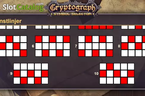 Скрин8. Cryptograph: Symbol Selector слот