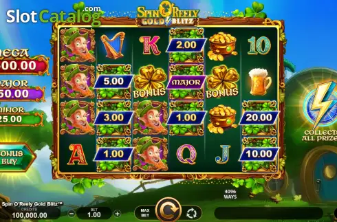 Скрин2. Spin O'Reely Gold Blitz слот