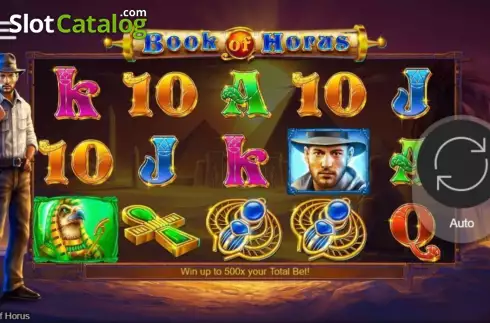 Скрин2. Book of Horus (bet365 Software) слот