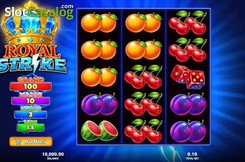 Скрин2. Royal Strike слот