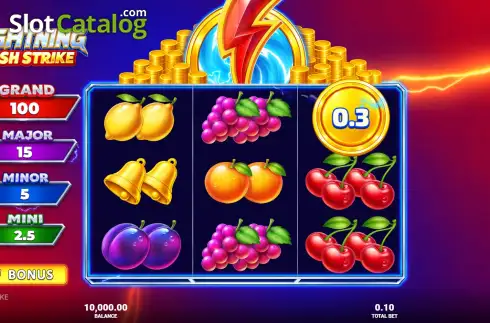 Скрин2. Lightning Cash Strike слот