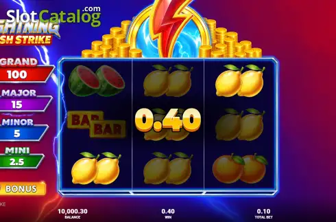 Скрин3. Lightning Cash Strike слот