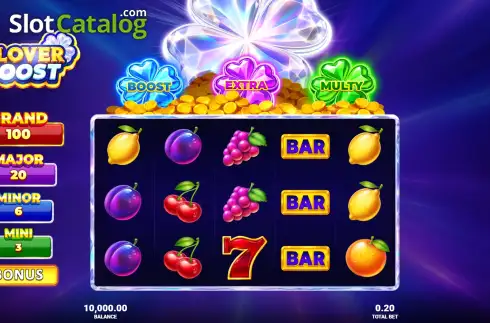 Скрин2. Clover Boost: Hold and Win слот