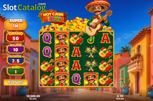 Скрин2. Hot Cash Fiesta слот