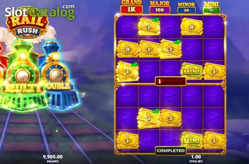 Скрин3. Rich Rail Rush слот