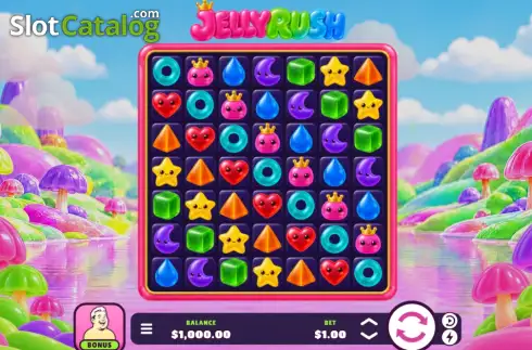 Скрин2. Jelly Rush слот