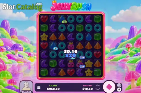 Скрин3. Jelly Rush слот