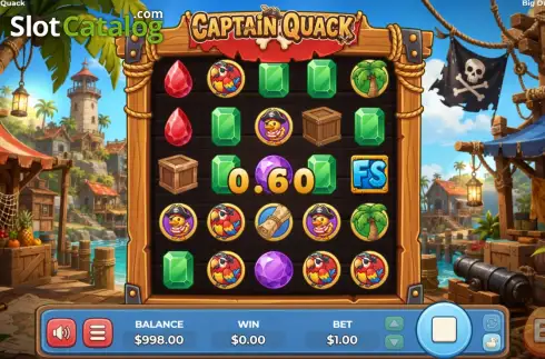 Скрин3. Captain Quack слот
