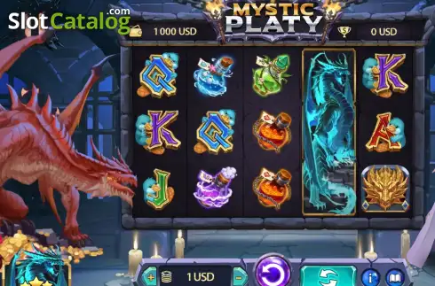 Скрин2. Mystic Platy слот