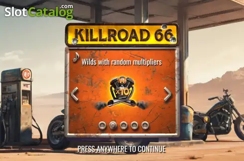 Скрин2. Killroad 66 слот