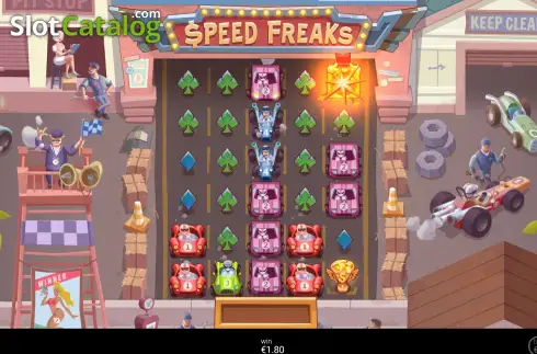 Скрин3. Speed Freaks слот