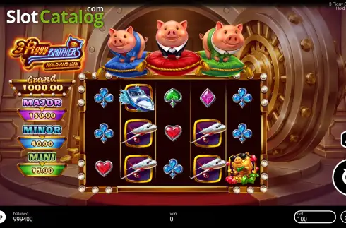 Скрин2. 3 Piggy Brothers слот