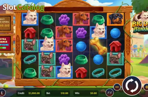 Скрин2. Big Dog Bonanza слот
