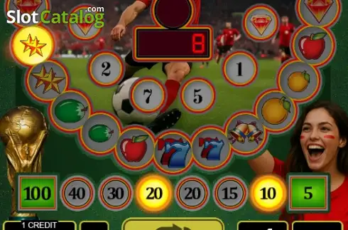 Скрин3. Soccer Grand Prix слот