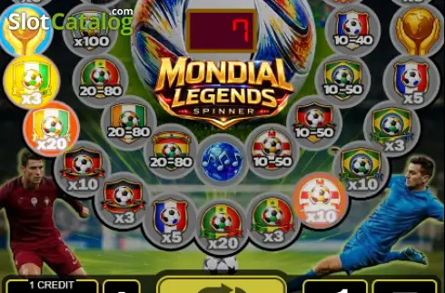 Скрин2. Mondial Legends слот