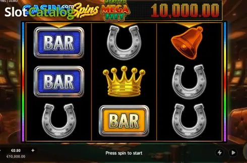 Скрин2. Casino Spins слот