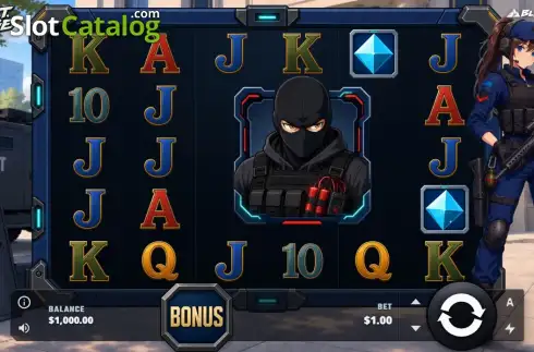 Скрин2. Swat Siege слот
