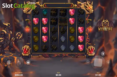 Скрин3. Wyrmfire слот