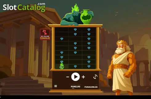 Скрин2. Epic Strike: Tower of Zeus слот