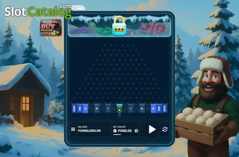 Скрин2. Snowball Plinko слот