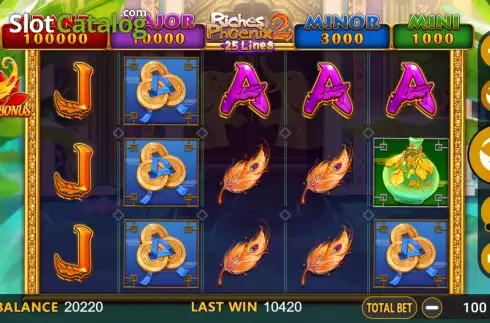 Скрин2. Riches Phoenix 2 слот