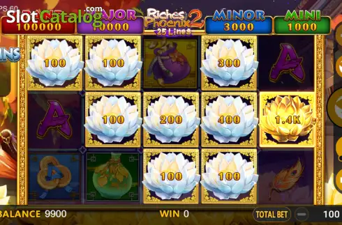 Скрин3. Riches Phoenix 2 слот