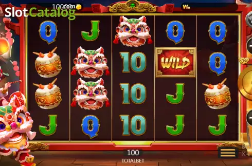 Скрин3. Fortunate Lion Lucky Mix слот